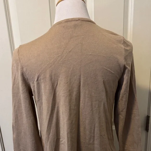 INC International Concepts Tan Fringe Cape - Picture 7 of 10